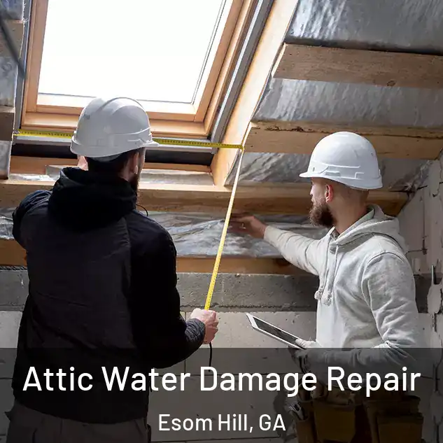  Attic Water Damage Repair Esom Hill, GA