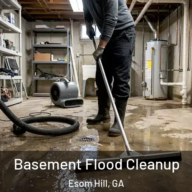  Basement Flood Cleanup Esom Hill, GA