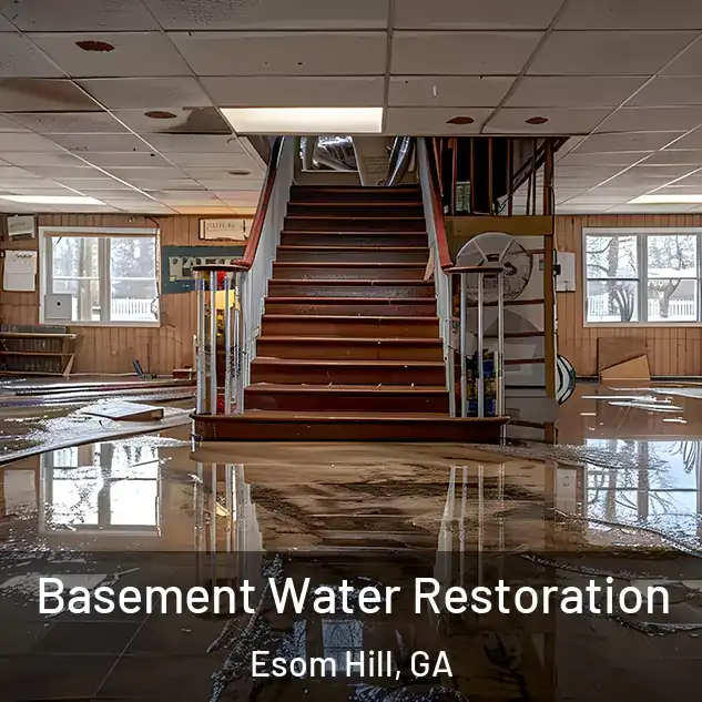  Basement Water Restoration Esom Hill, GA