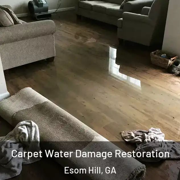  Carpet Water Damage Restoration Esom Hill, GA