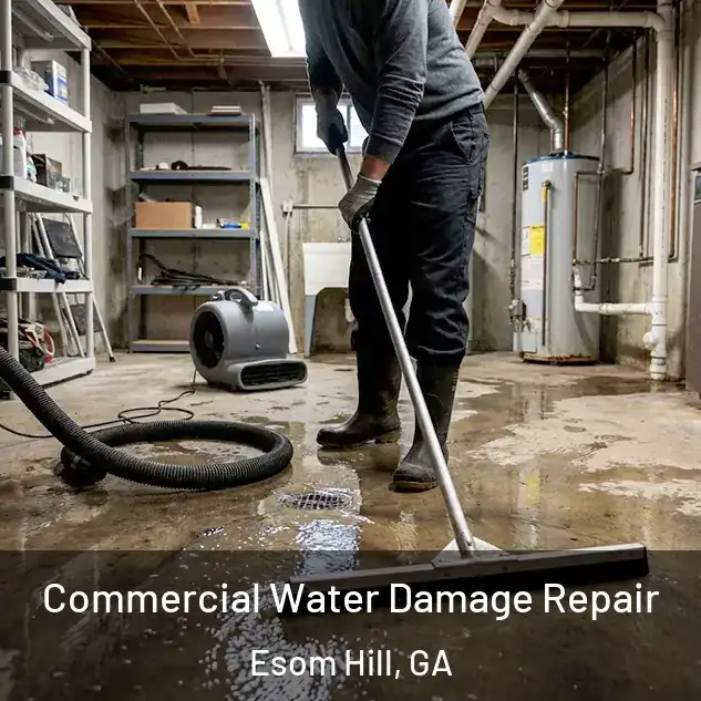  Commercial Water Damage Repair Esom Hill, GA