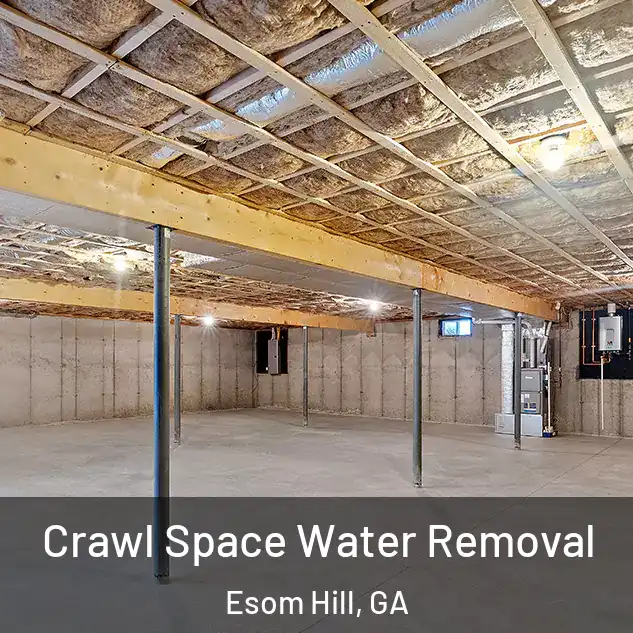  Crawl Space Water Removal Esom Hill, GA
