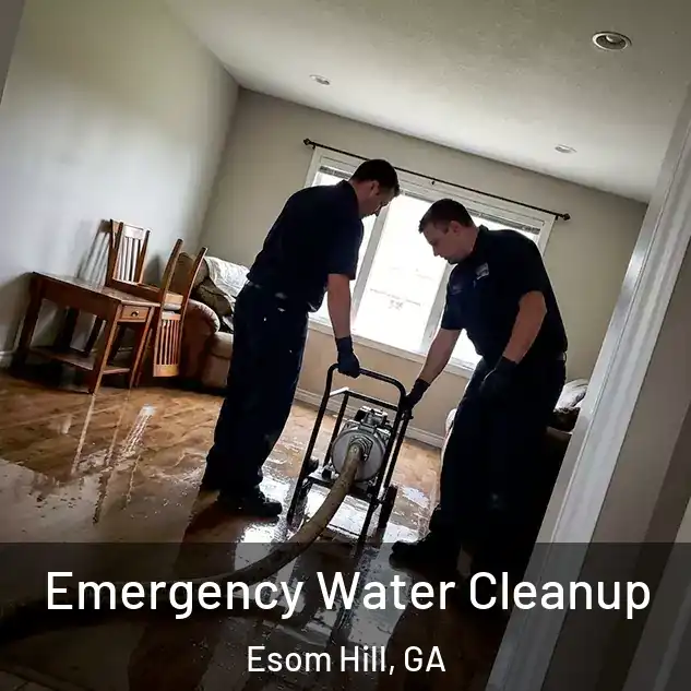  Emergency Water Cleanup Esom Hill, GA