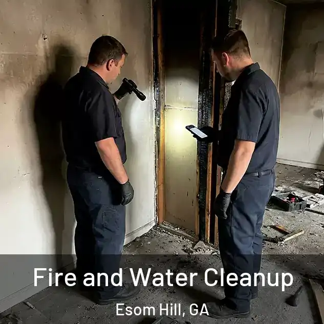  Fire and Water Cleanup Esom Hill, GA