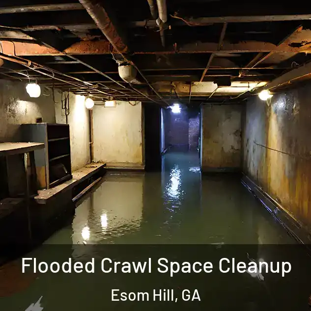 Flooded Crawl Space Cleanup Esom Hill, GA