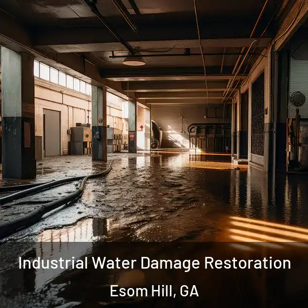  Industrial Water Damage Restoration Esom Hill, GA