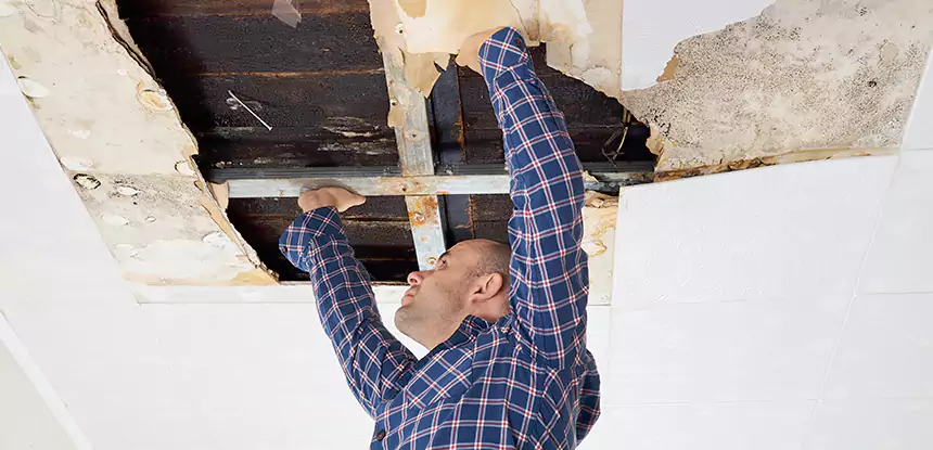 Attic Wood Rot Repair in Esom Hill