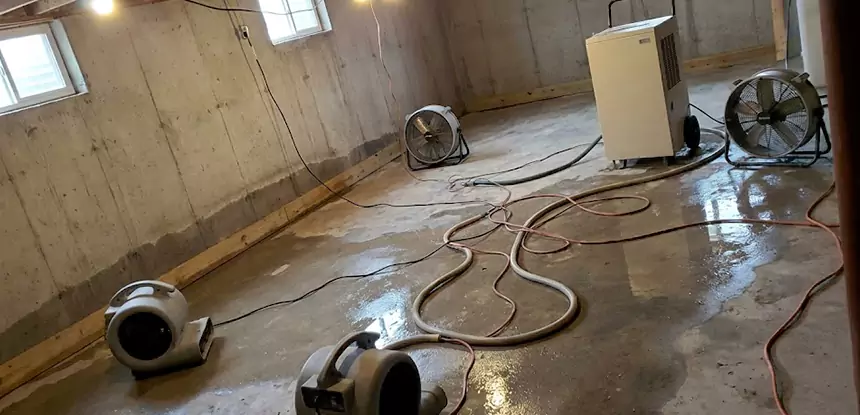 Large-Scale Water Damage Cleanup in Esom Hill