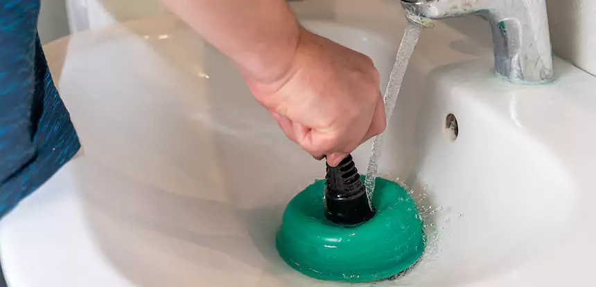 Sink Standing Water Blockage Removal in Esom Hill