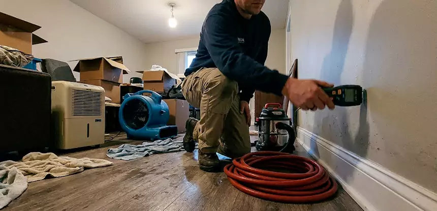 Moisture Damage Evaluation in Esom Hill