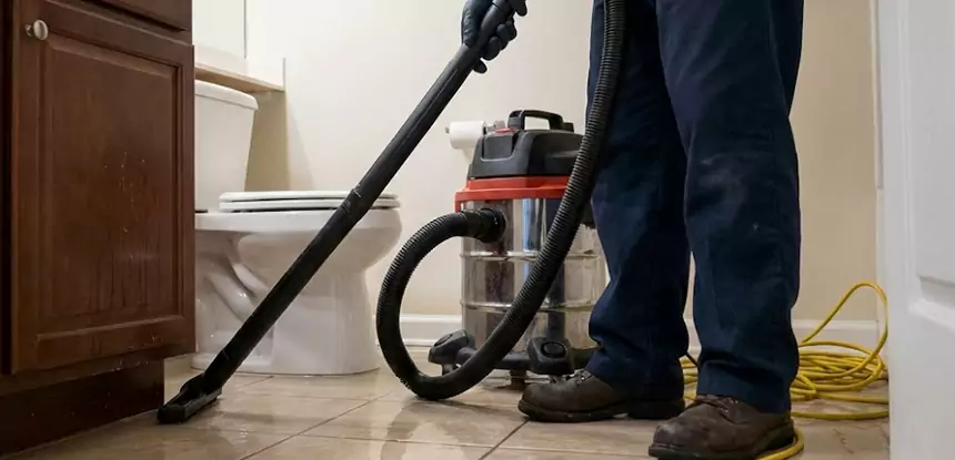 Fix Bathroom Floor Water Damage Esom Hill
