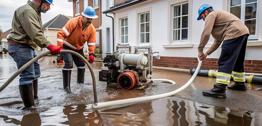 Sewage Spill Cleanup Esom Hill