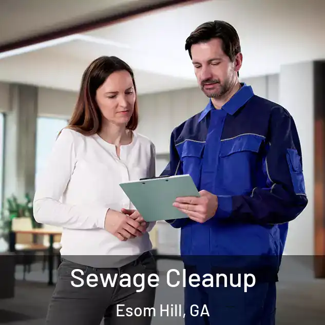  Sewage Cleanup Esom Hill, GA