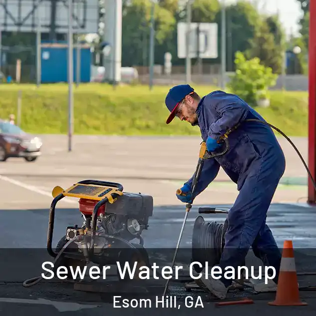  Sewer Water Cleanup Esom Hill, GA