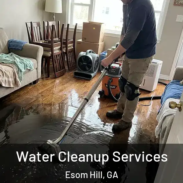  Water Cleanup Services Esom Hill, GA