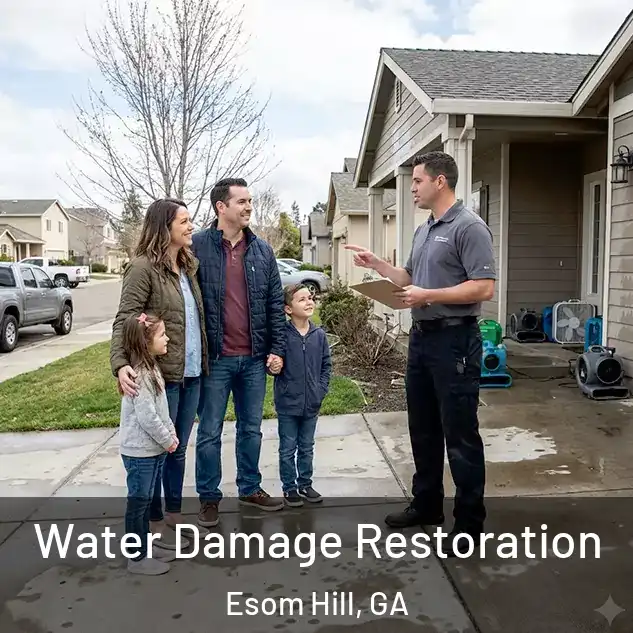  Water Damage Restoration Esom Hill, GA