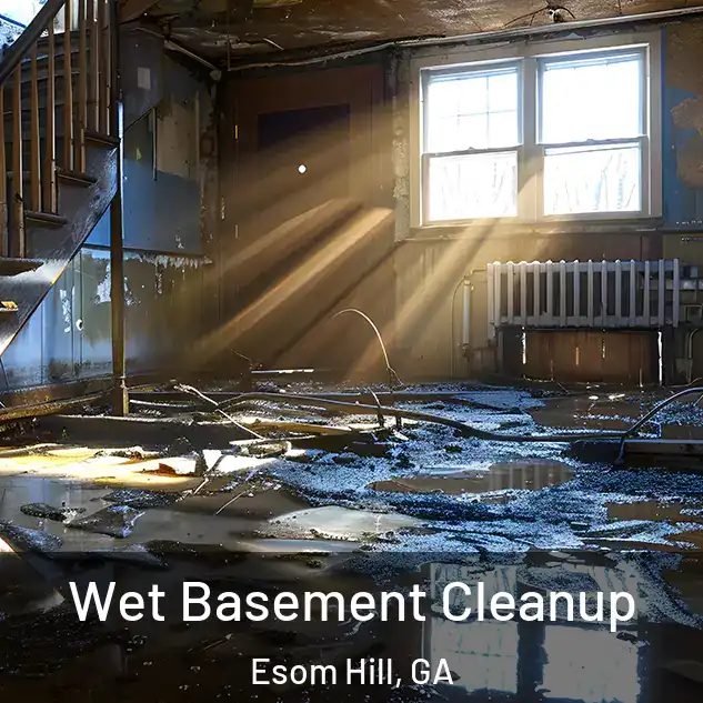  Wet Basement Cleanup Esom Hill, GA